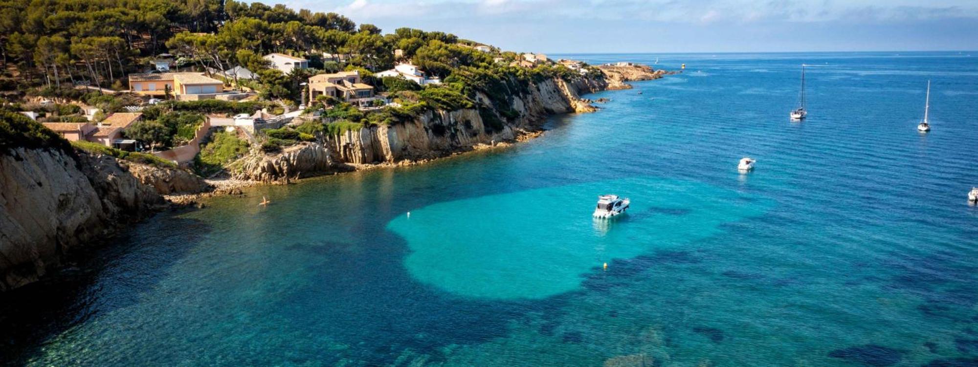Appartement Sanary Vue Mer Au Calme Esterno foto