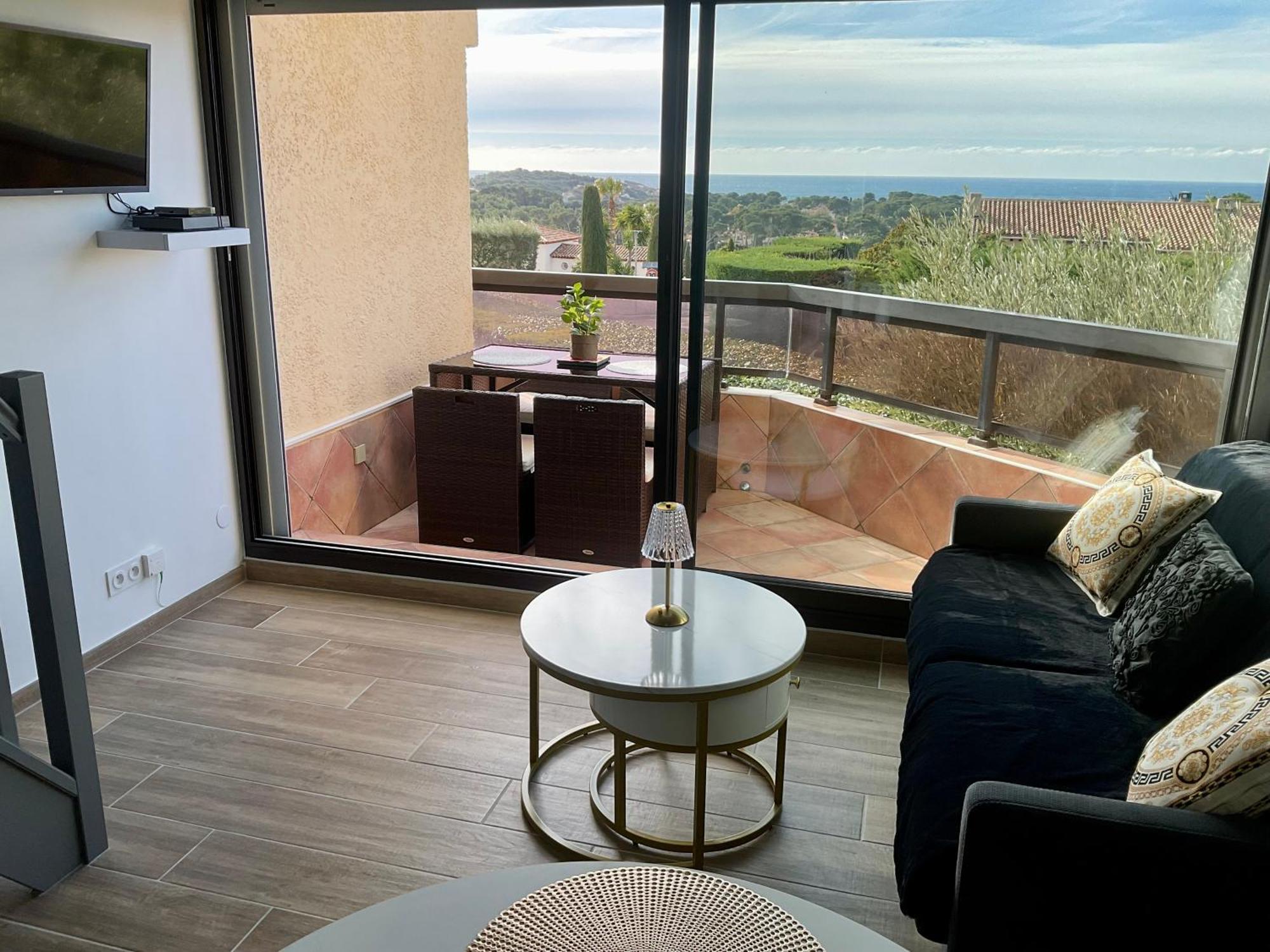 Appartement Sanary Vue Mer Au Calme Esterno foto